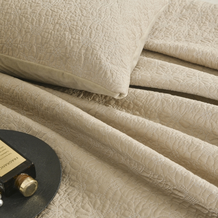 91家纺网 家纺一手货源 找家纺 源舜家纺 2025新款天丝棉婴儿绒双面单床盖 天丝棉卡其