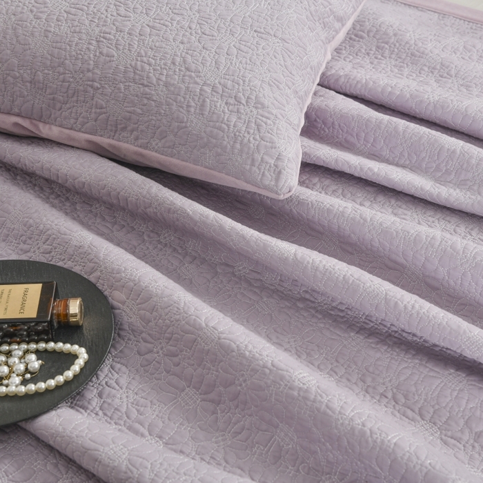 91家纺网 家纺一手货源 找家纺 源舜家纺 2025新款天丝棉婴儿绒双面单床盖 天丝棉紫色