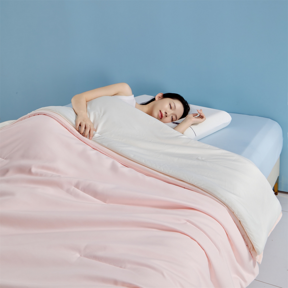 小燕燕  2025年新款亚朵子母被PRO2.0同款被子被芯控温保暖春秋被冬被 柔云粉