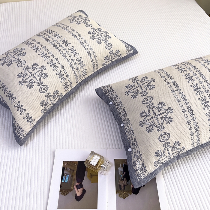 91家纺网 家纺一手货源 找家纺 （总）悦然毛巾被 2025新款四层纱全棉纱布枕套