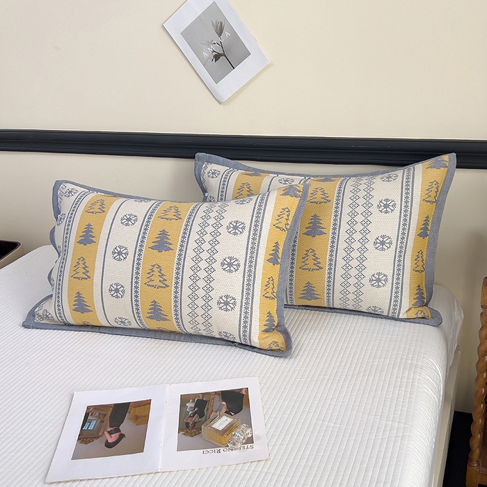 91家纺网 家纺一手货源 找家纺 （总）悦然毛巾被 2025新款四层纱全棉纱布枕套