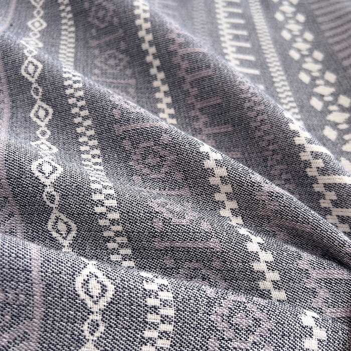 91家纺网 家纺一手货源 找家纺 悦然毛巾被 2025新款四层纱全棉纱布枕套 米亚灰