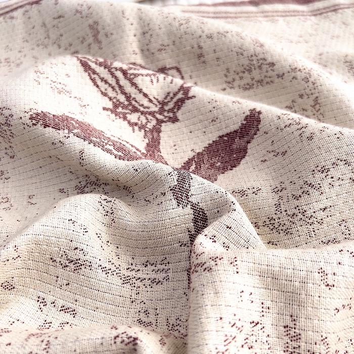 91家纺网 家纺一手货源 找家纺 悦然毛巾被 2025新款四层纱全棉纱布枕套 清新浪漫-咖