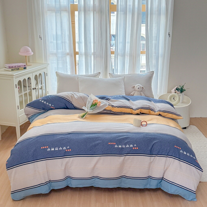 91家纺网 家纺一手货源 找家纺 （总）爱妮玖玖 2025新款全棉印花系列单被套