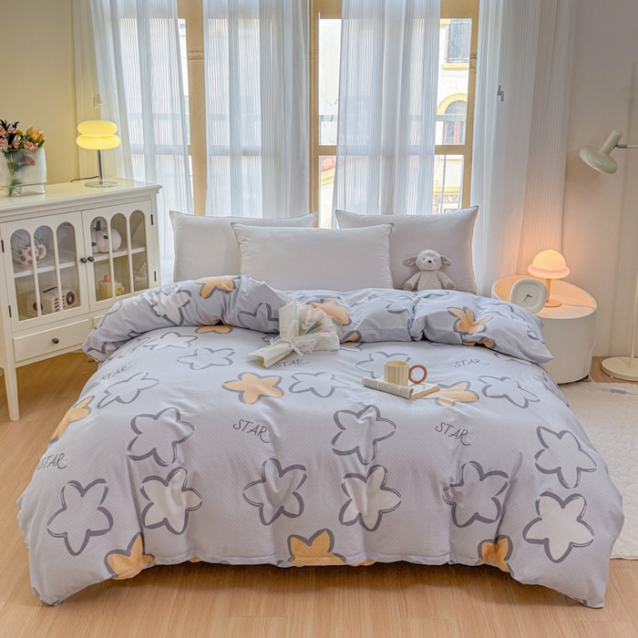 91家纺网 家纺一手货源 找家纺 （总）爱妮玖玖 2025新款全棉印花系列单被套