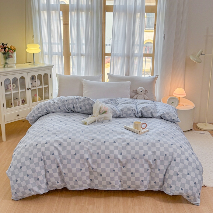 91家纺网 家纺一手货源 找家纺 （总）爱妮玖玖 2025新款全棉印花系列单被套