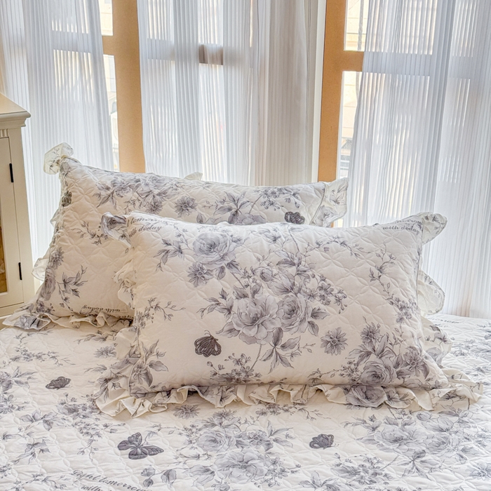 91家纺网 家纺一手货源 找家纺 （总）（特价）2023新款全棉春夏四件套直角床单（配信封枕）-萌夏卡通