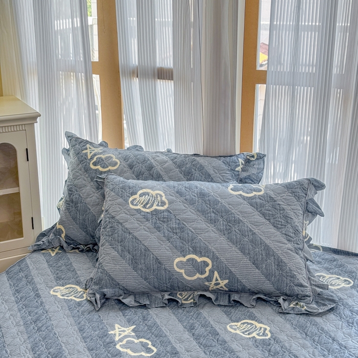 91家纺网 家纺一手货源 找家纺 （总）爱妮玖玖 2025新款全棉小白花边夹棉枕