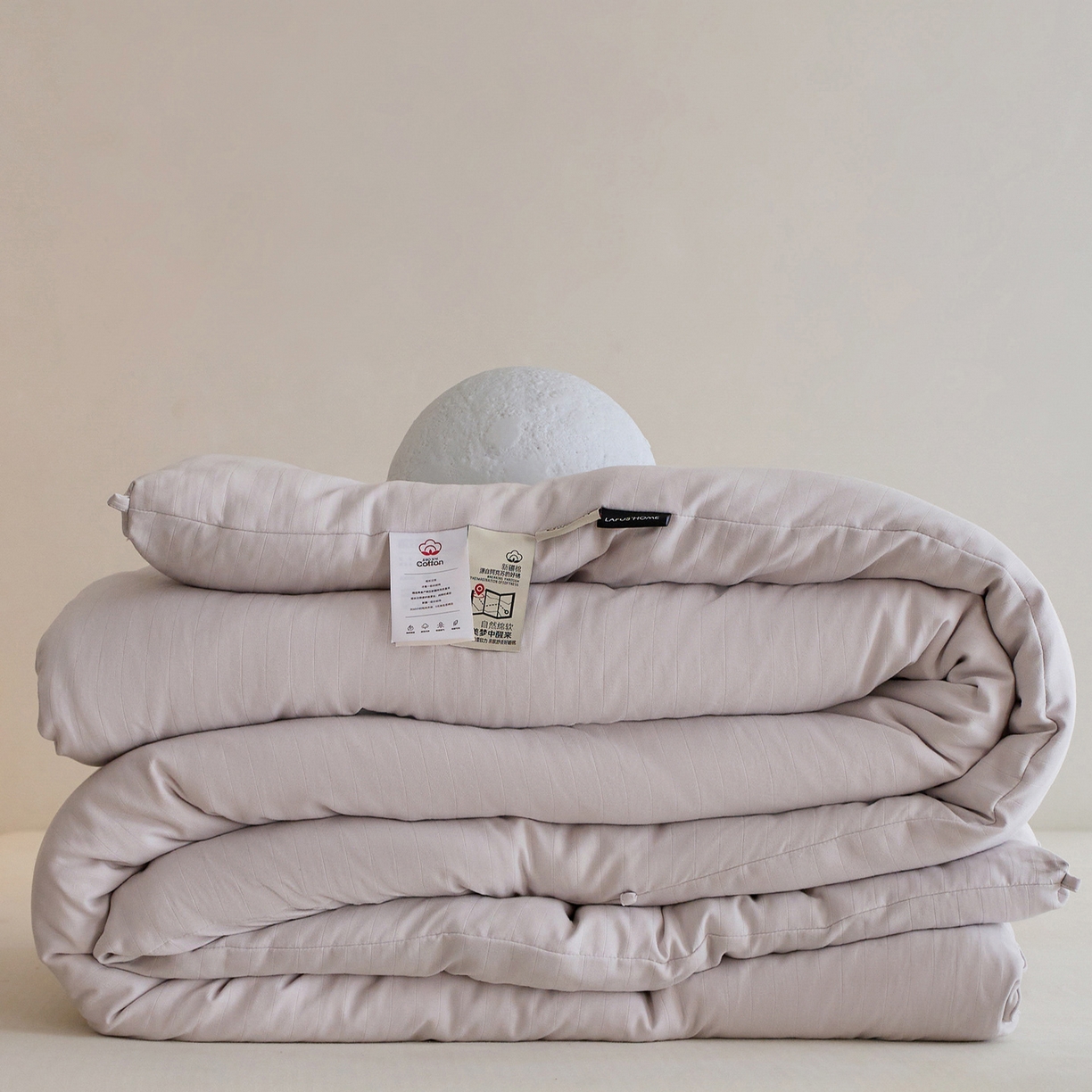 91家纺网 家纺一手货源 找家纺 （总）莱福仕家纺 2025新款超柔双层纱新疆棉花被被子被芯