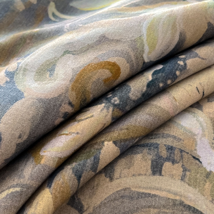 91家纺网 家纺一手货源 找家纺 博纳家纺 2025新款全棉纯棉磨毛数码印花四件套 秋意浓