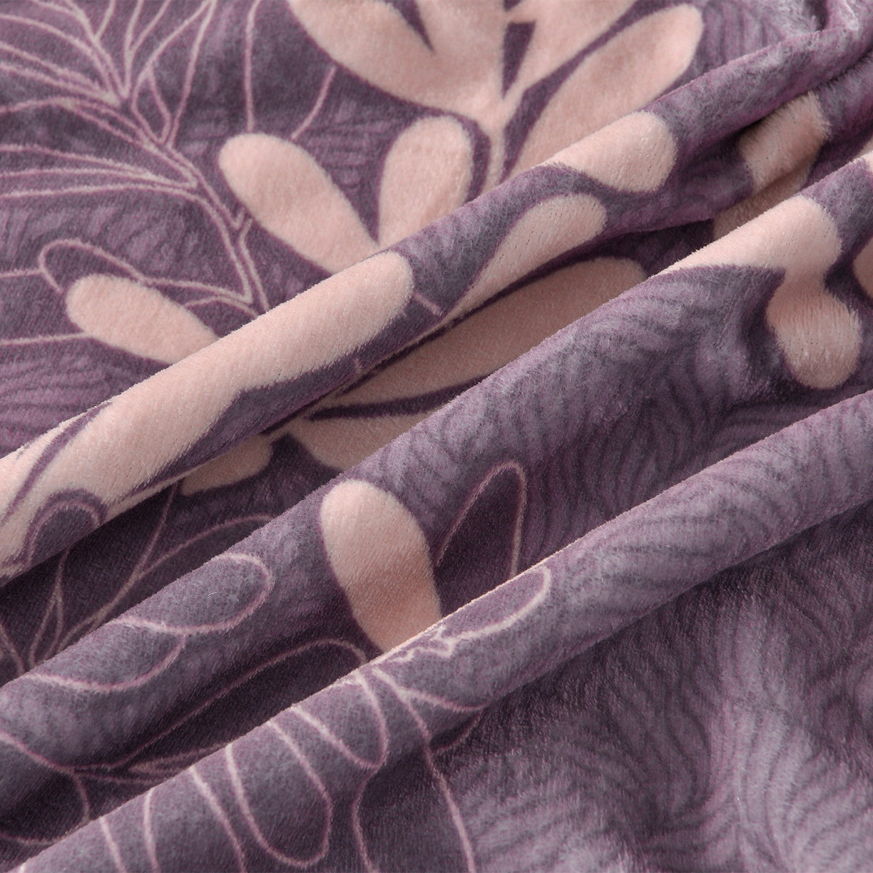 91家纺网 家纺一手货源 找家纺 亿品2025直播爆款9.5斤牛奶绒四件套加厚保暖床裙四件套 情人草