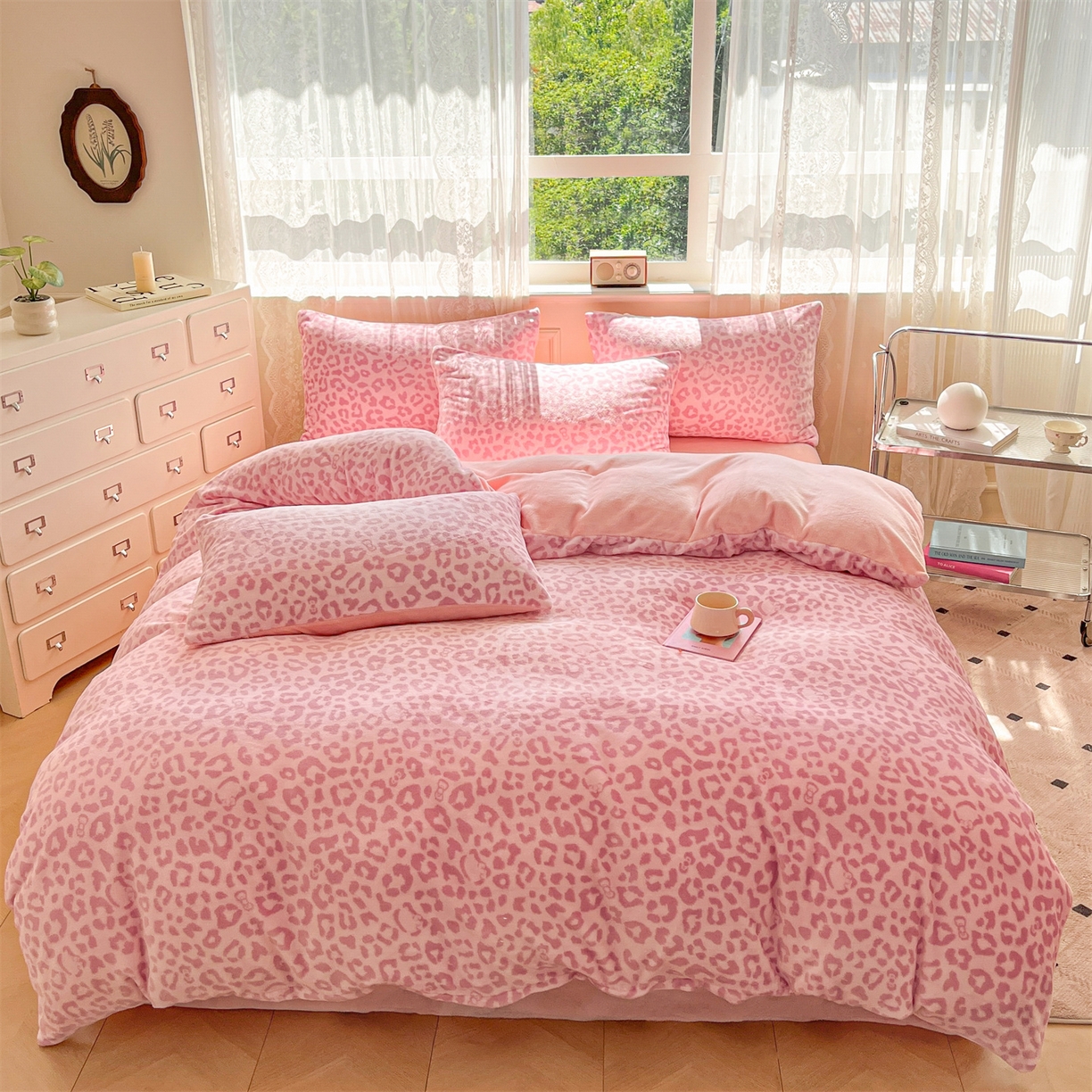 91家纺网 家纺一手货源 找家纺 （总）欧尚家纺 2025新款跑量牛奶绒四件套