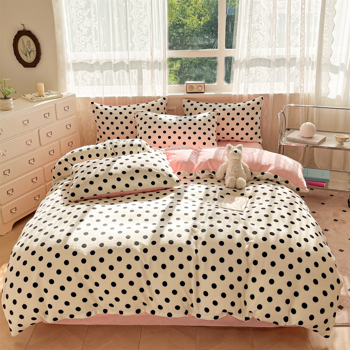 91家纺网 家纺一手货源 找家纺 （总）欧尚家纺 2025新款跑量牛奶绒四件套