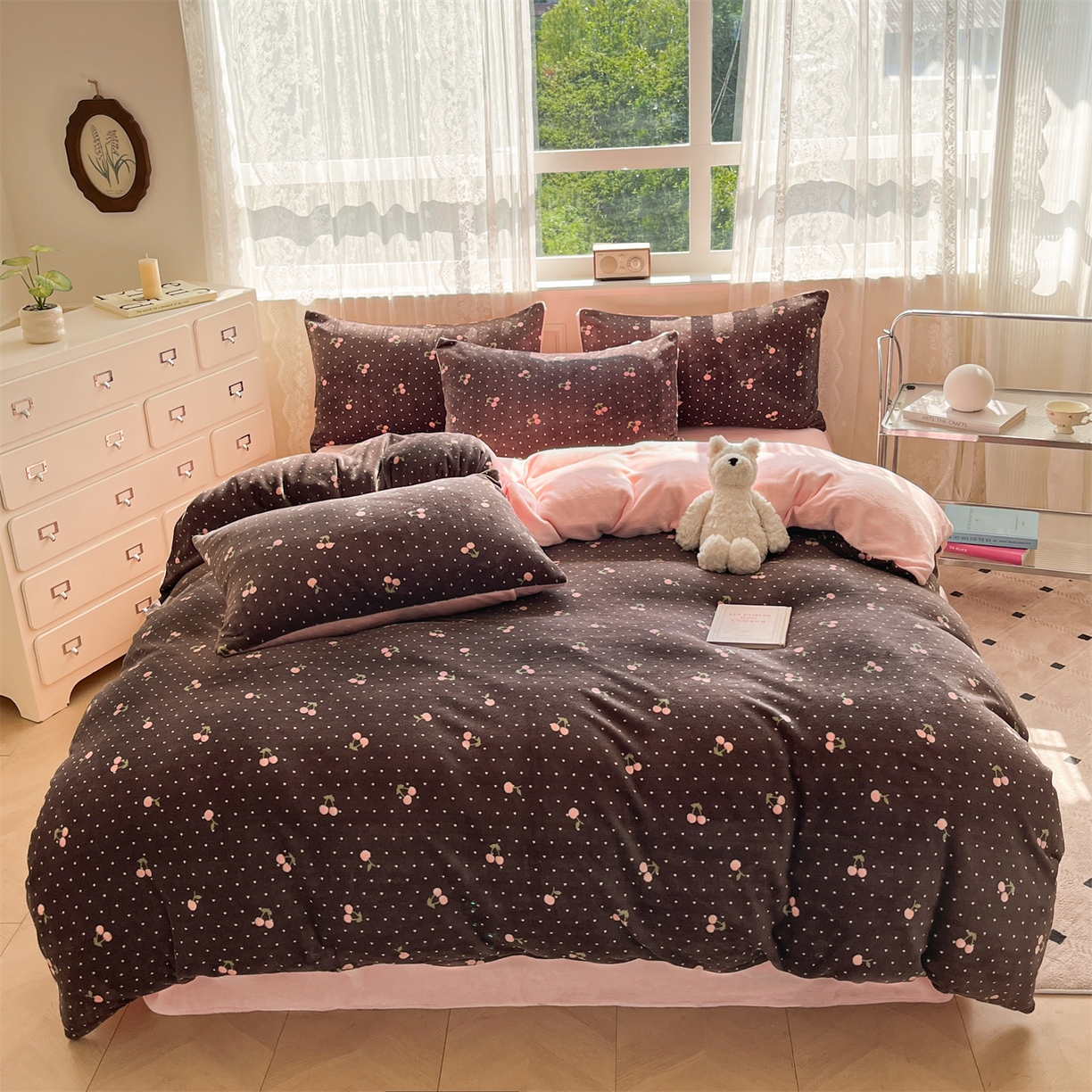 91家纺网 家纺一手货源 找家纺 （总）欧尚家纺 2025新款跑量牛奶绒四件套