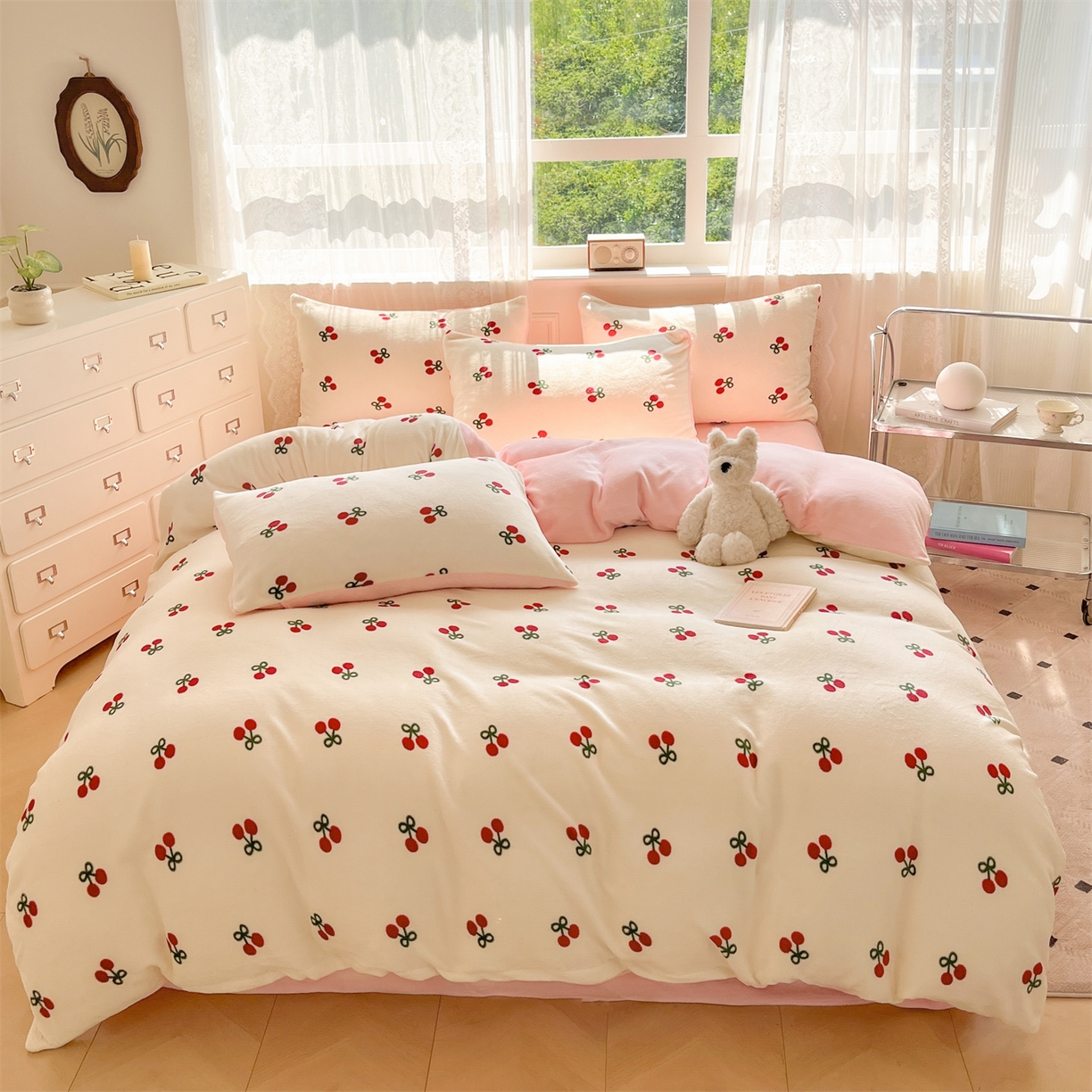 91家纺网 家纺一手货源 找家纺 （总）欧尚家纺 2025新款跑量牛奶绒四件套