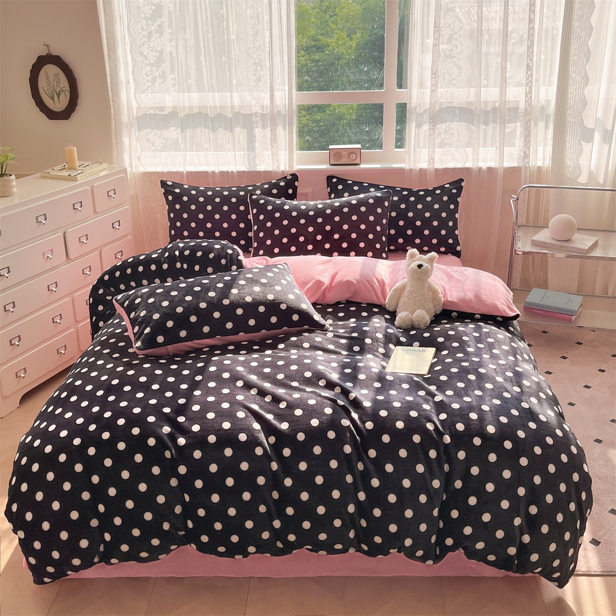 91家纺网 家纺一手货源 找家纺 （总）欧尚家纺 2025新款跑量牛奶绒四件套