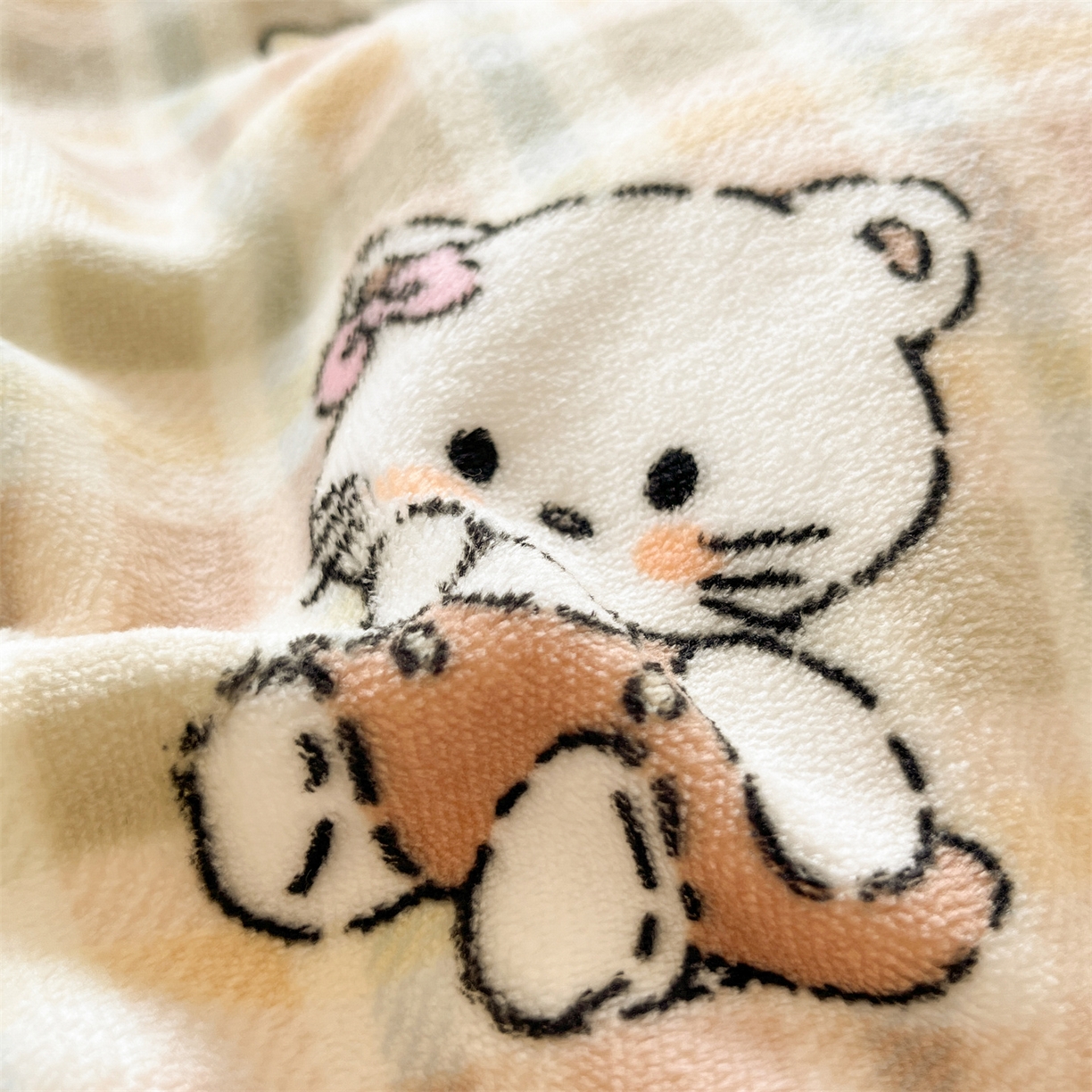 91家纺网 家纺一手货源 找家纺 欧尚家纺 2025新款跑量牛奶绒四件套 萌宠