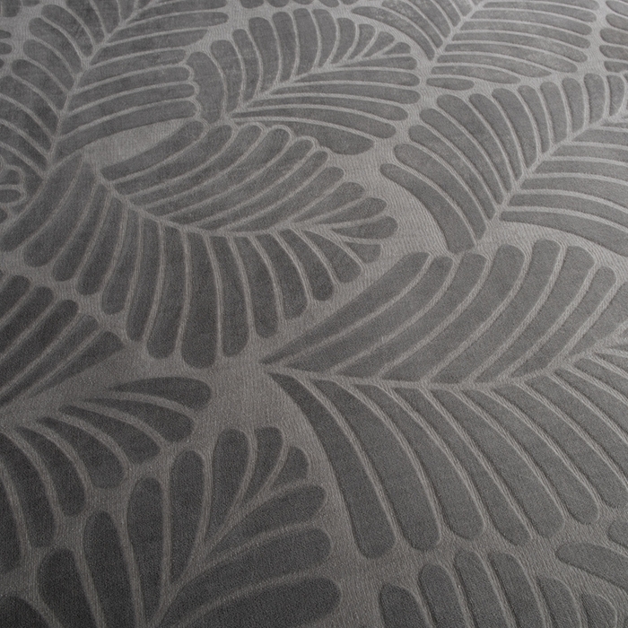 91家纺网 家纺一手货源 找家纺 给笠 2025新款220克牛奶绒大树叶单床笠 床笠单件 剪花大树叶 银灰