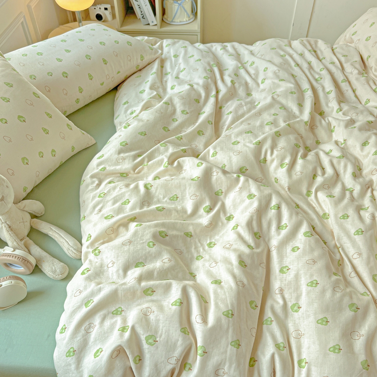 91家纺网 家纺一手货源 找家纺 典曼家纺 2025新款双层纱四件套 仲夏