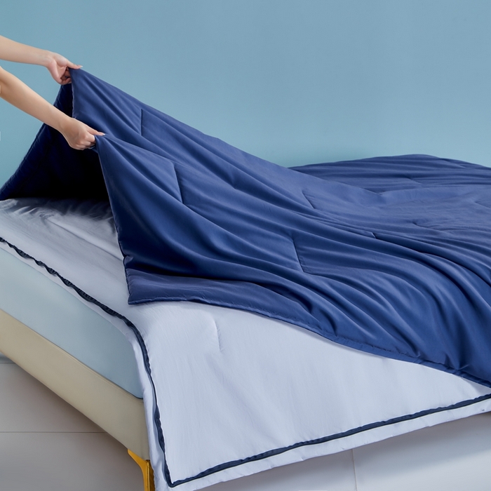 91家纺网 家纺一手货源 找家纺 （总）观月轩家纺 2025新款酣睡星球双层深睡控温被PRO2.0被子被芯