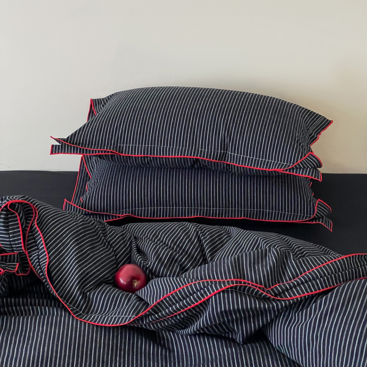 91家纺网 家纺一手货源 找家纺 （总）例外 2025新款全棉纯棉色织水洗棉老钱工业风四件套（会员套件-10）