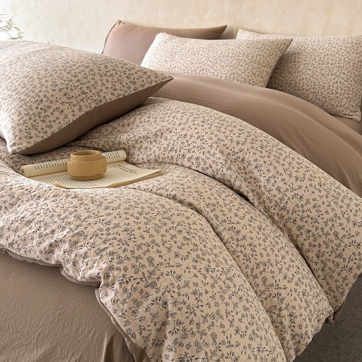 91家纺网 家纺一手货源 找家纺 如约 2025新款A类珍珠棉四件套 赫拉