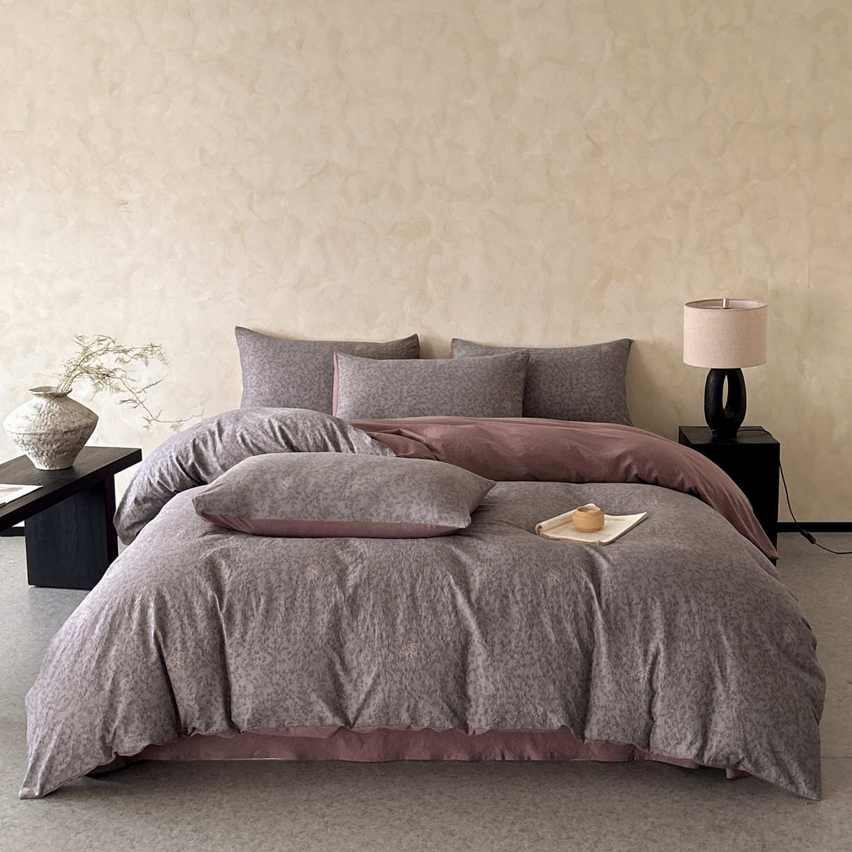 91家纺网 家纺一手货源 找家纺 （总）如约 2025新款全棉12868印花四件套