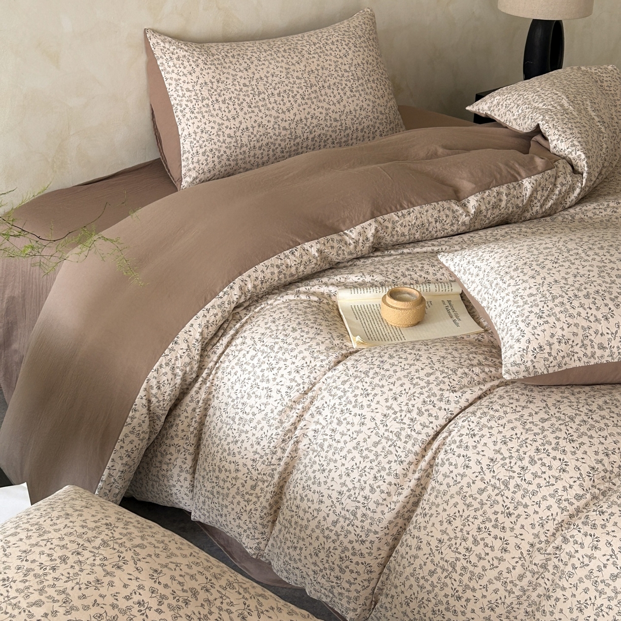 91家纺网 家纺一手货源 找家纺 如约 2025新款A类珍珠棉四件套 赫拉