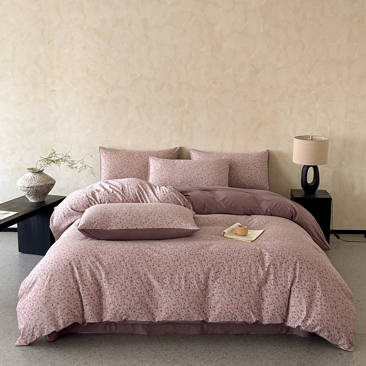 如约 2025新款A类珍珠棉四件套 樱桃季