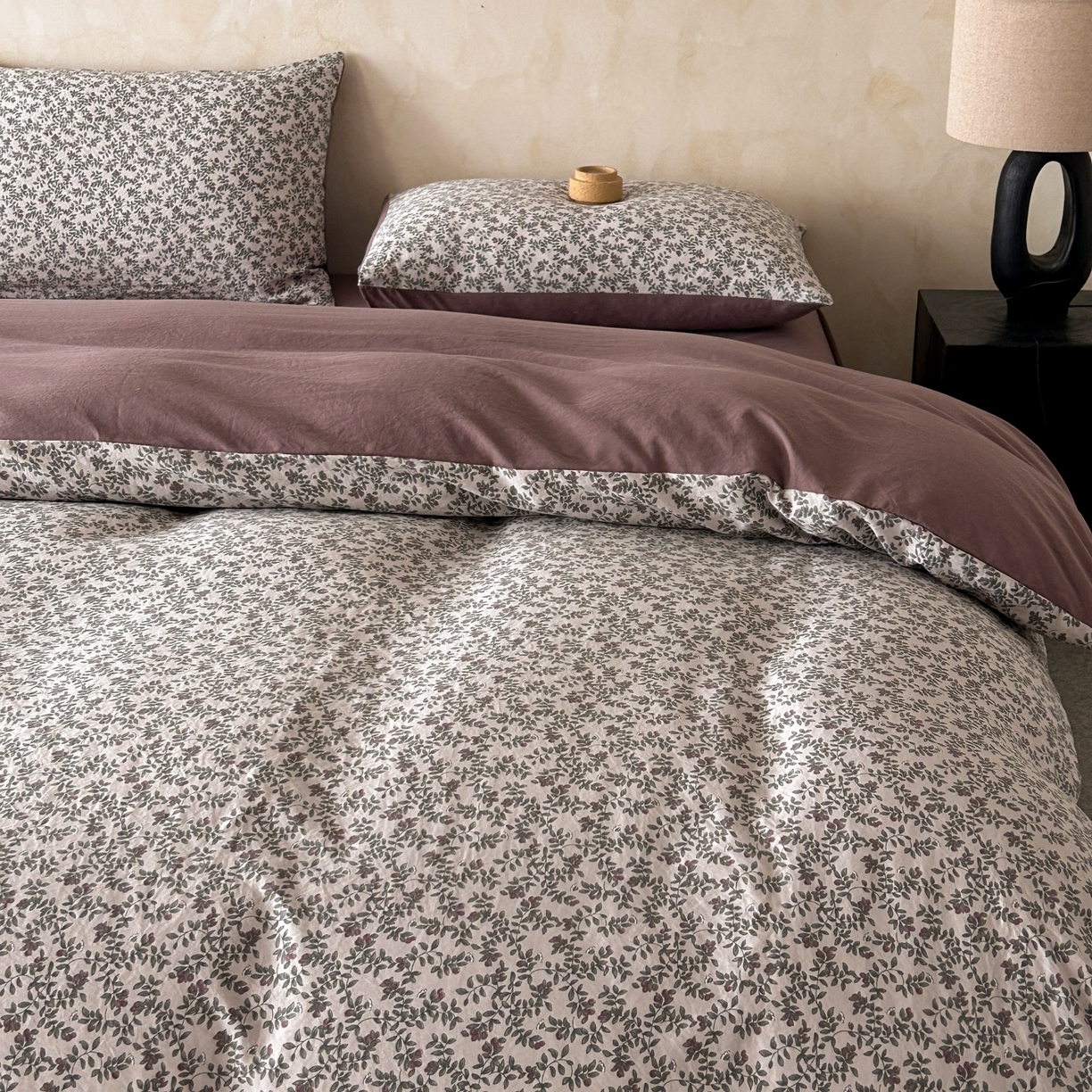 91家纺网 家纺一手货源 找家纺 如约 2025新款A类珍珠棉四件套 庭院春深