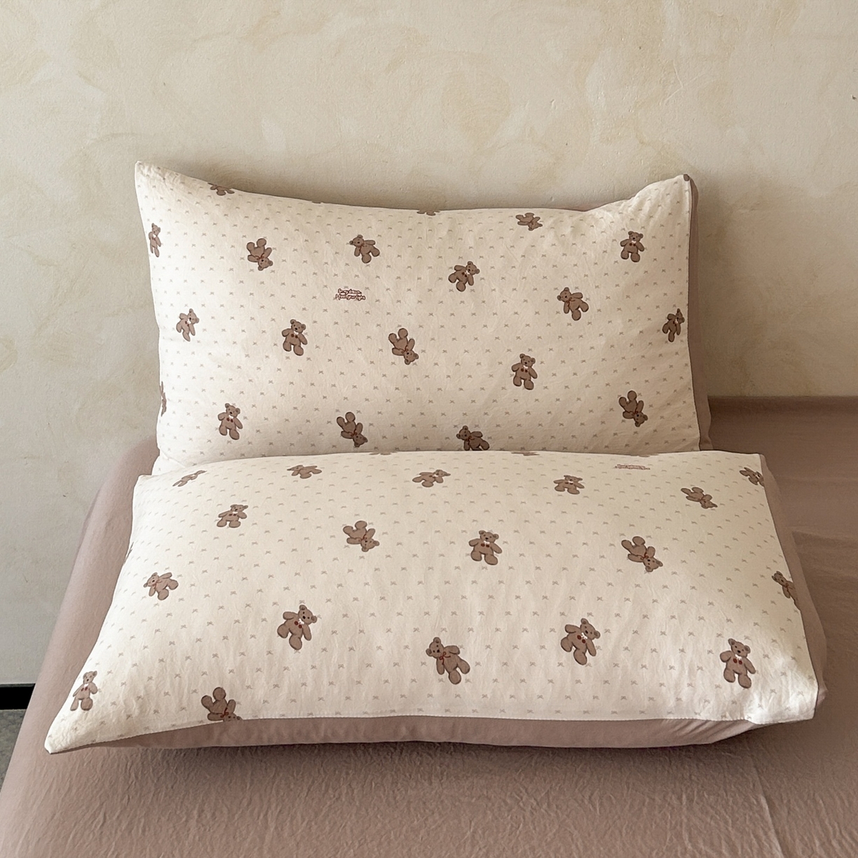 91家纺网 家纺一手货源 找家纺 如约 2025新款A类珍珠棉四件套 梦想熊