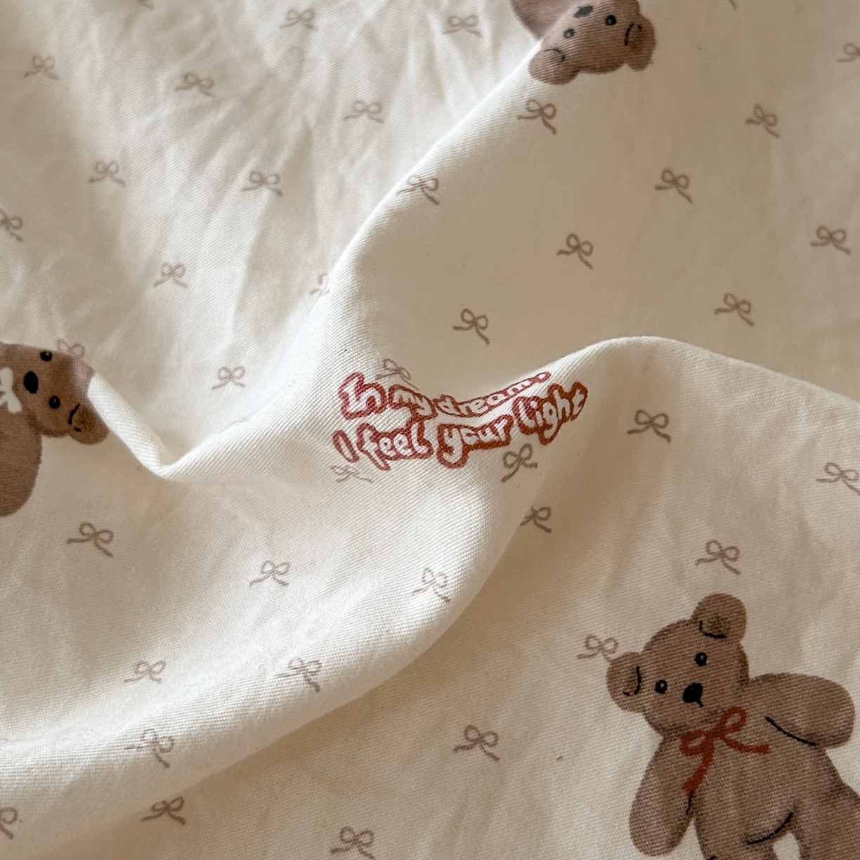 91家纺网 家纺一手货源 找家纺 如约 2025新款A类珍珠棉四件套 梦想熊