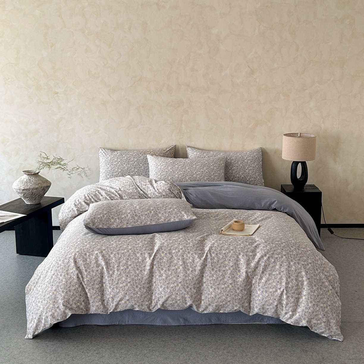 如约 2025新款A类珍珠棉四件套 秋日记忆绿