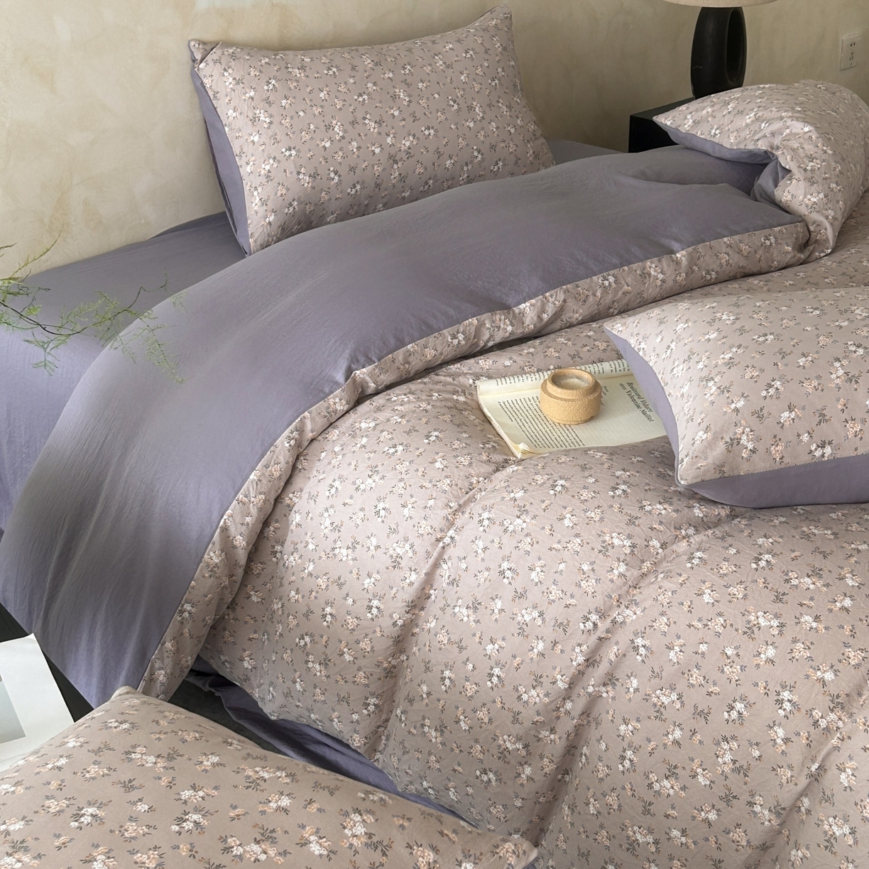 91家纺网 家纺一手货源 找家纺 如约 2025新款A类珍珠棉四件套 梦华录黄