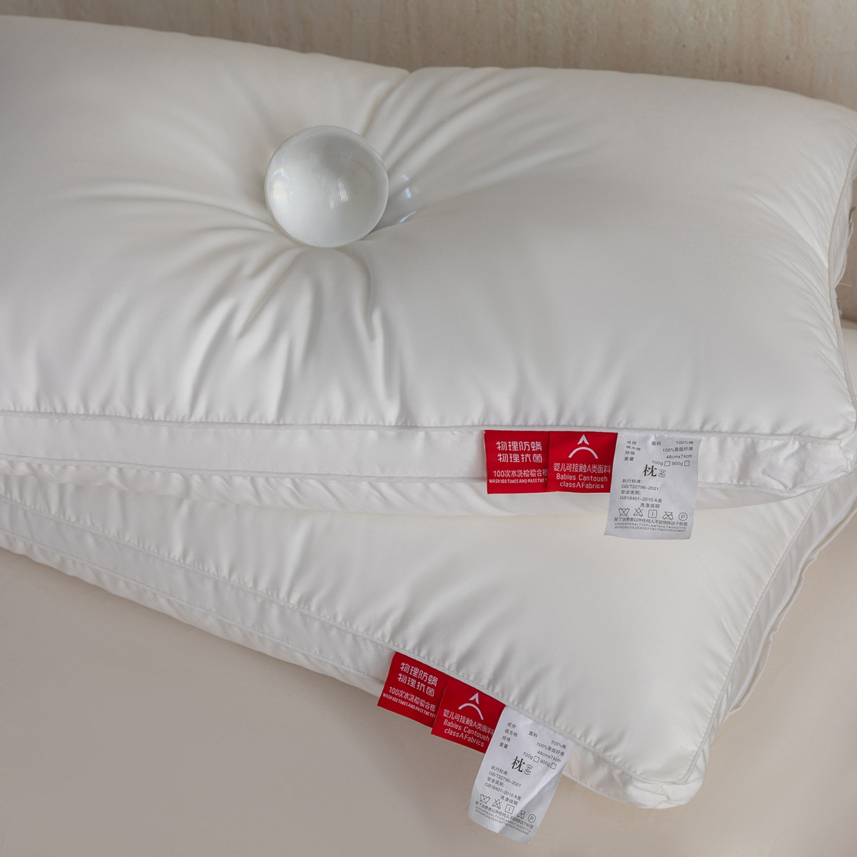 91家纺网 家纺一手货源 找家纺 （总）芯奇想 2025新款全棉立体三防单人酒店枕羽丝绒枕枕芯枕头