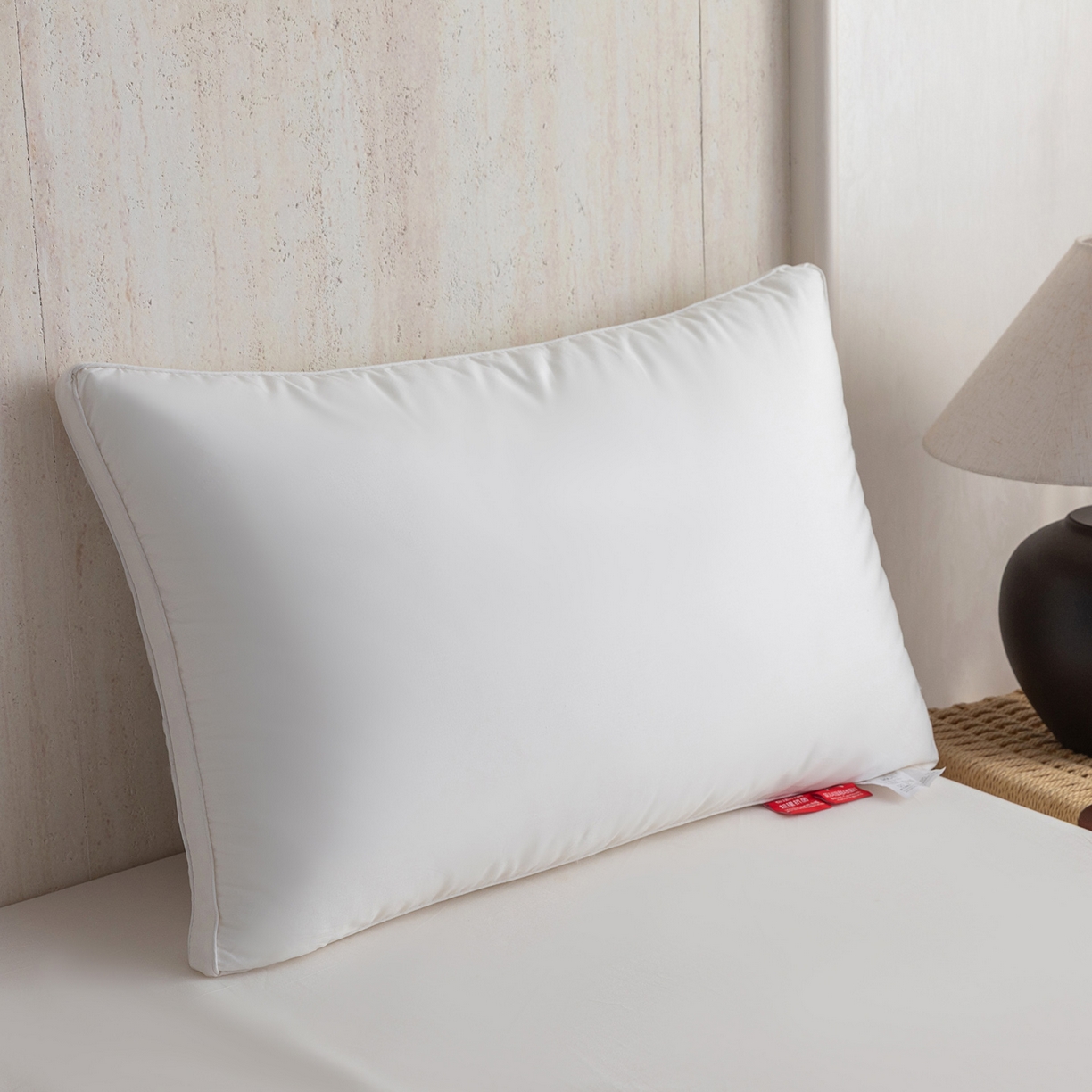 91家纺网 家纺一手货源 找家纺 （总）芯奇想 2025新款全棉立体三防单人酒店枕羽丝绒枕枕芯枕头