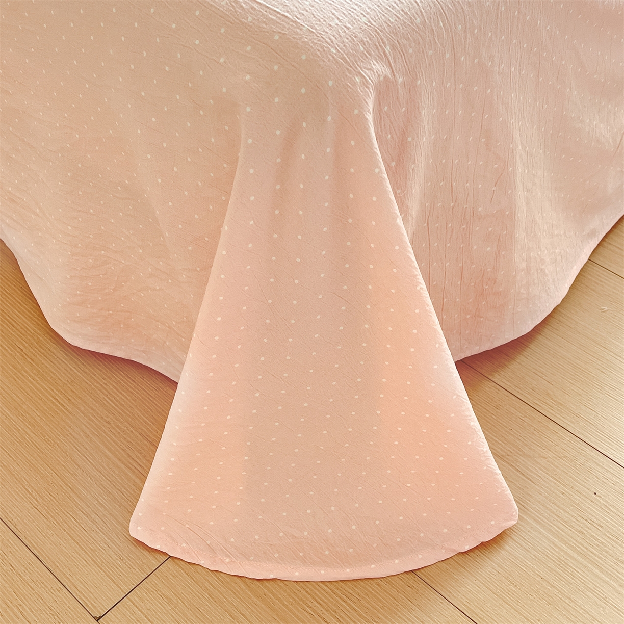 91家纺网 家纺一手货源 找家纺 （总）如约 2025新款木棉双层纱印花四件套