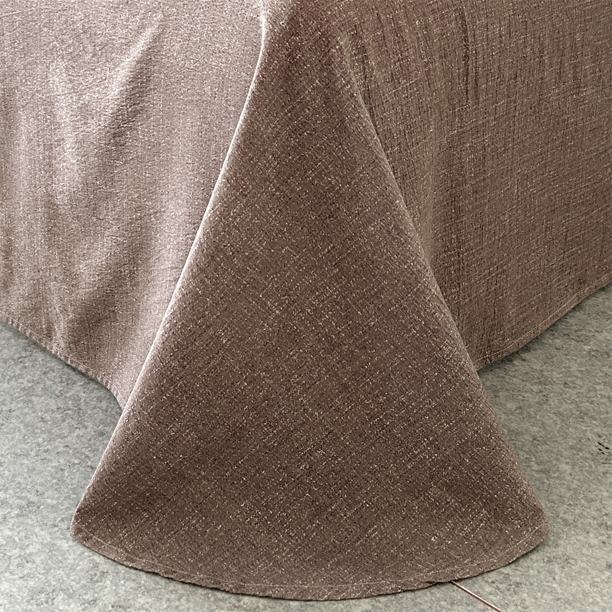 91家纺网 家纺一手货源 找家纺 如约 2025新款A类亲肤水洗原麻印花四件套 锦瑟