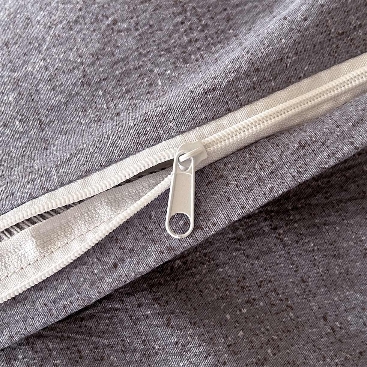 91家纺网 家纺一手货源 找家纺 如约 2025新款A类亲肤水洗原麻印花四件套 风木槿紫