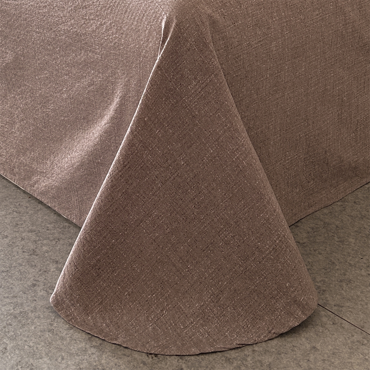 91家纺网 家纺一手货源 找家纺 如约 2025新款A类亲肤水洗原麻印花四件套 慕雪红