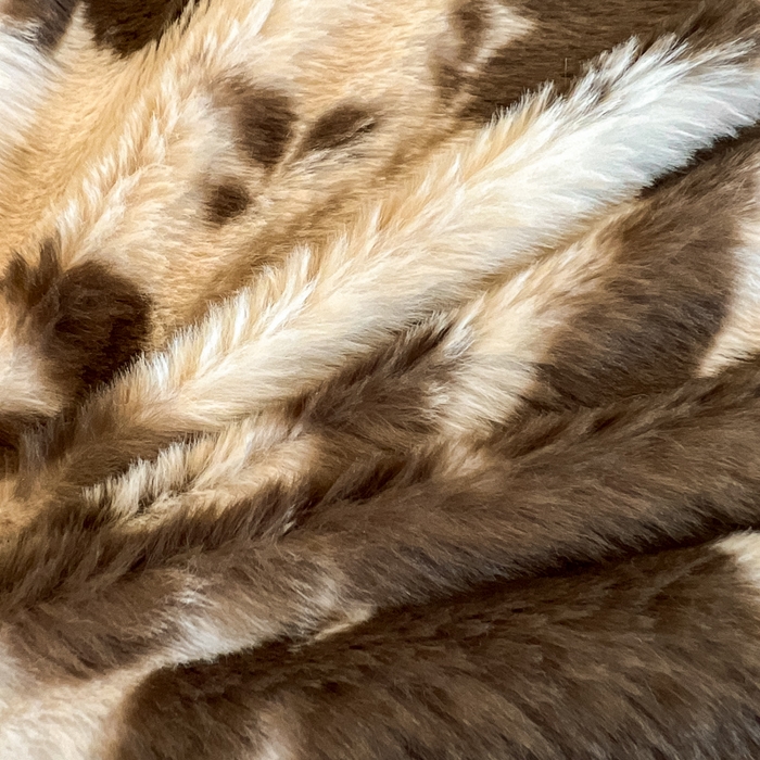 91家纺网 家纺一手货源 找家纺 典曼家纺 2025新款亲肤舒适兔毛绒四件套 花枝-咖