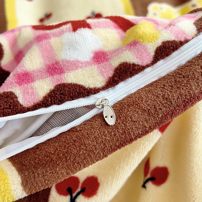 91家纺网 家纺一手货源 找家纺 找底底家纺 2025新款加厚床盖款双面绒A类印花款牛奶绒四件套（日销50单客户，在优惠5元） 巧克力布丁