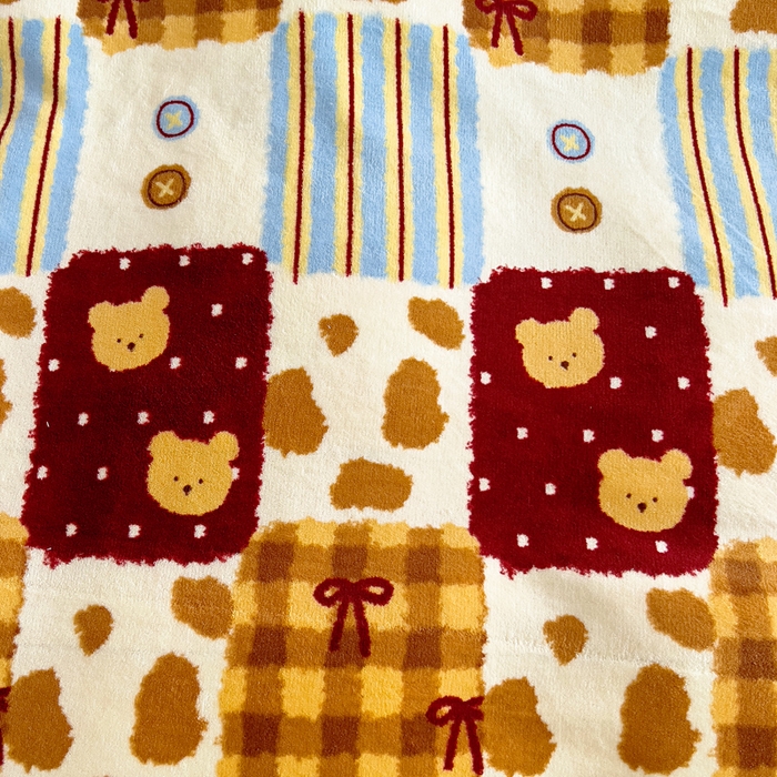 91家纺网 家纺一手货源 找家纺 找底底家纺 2025新款加厚床盖款双面绒A类印花款牛奶绒四件套（日销50单客户，在优惠5元） 焦糖布丁熊