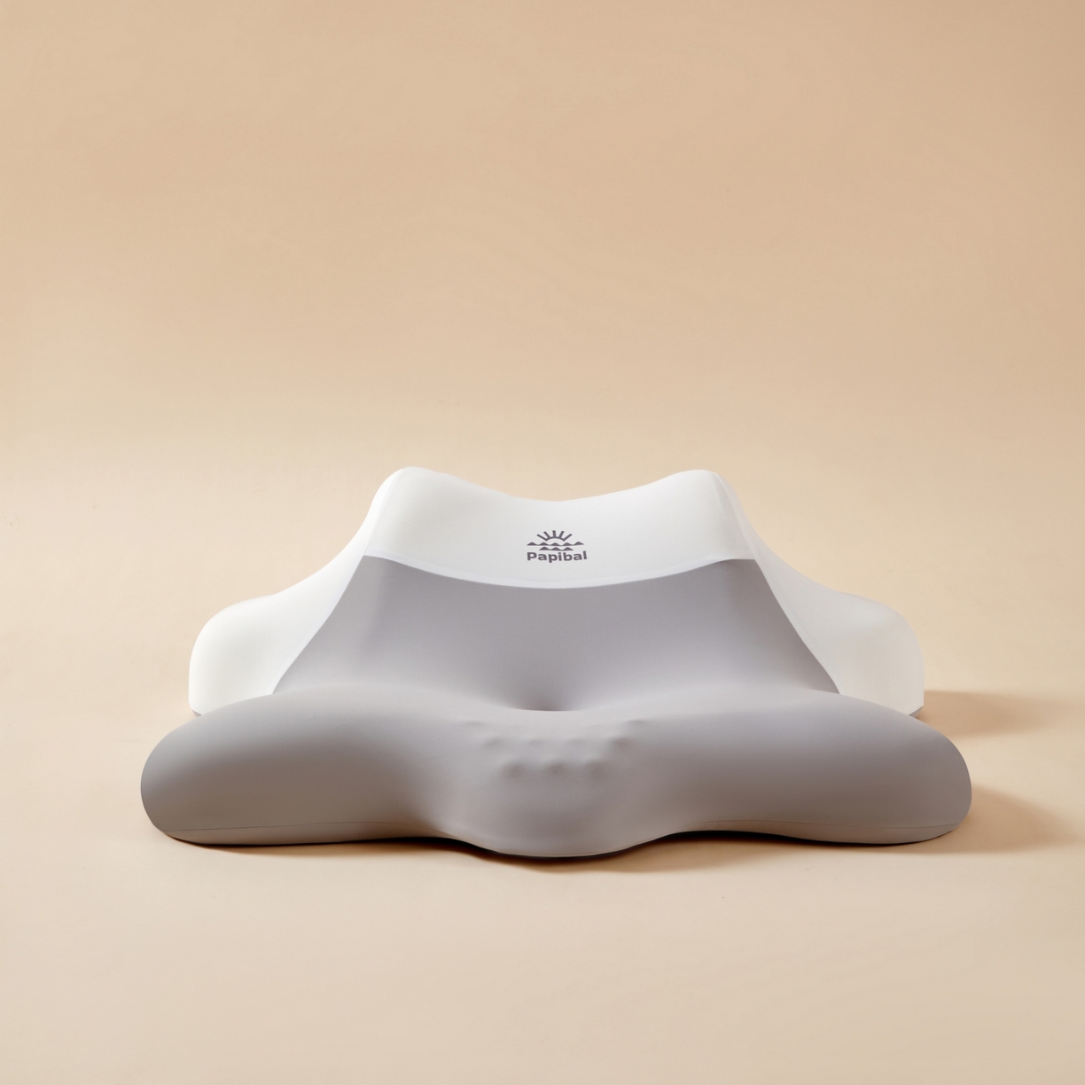 91家纺网 家纺一手货源 找家纺 芯链 2025新款多功能趴趴枕头枕芯 轻奢灰