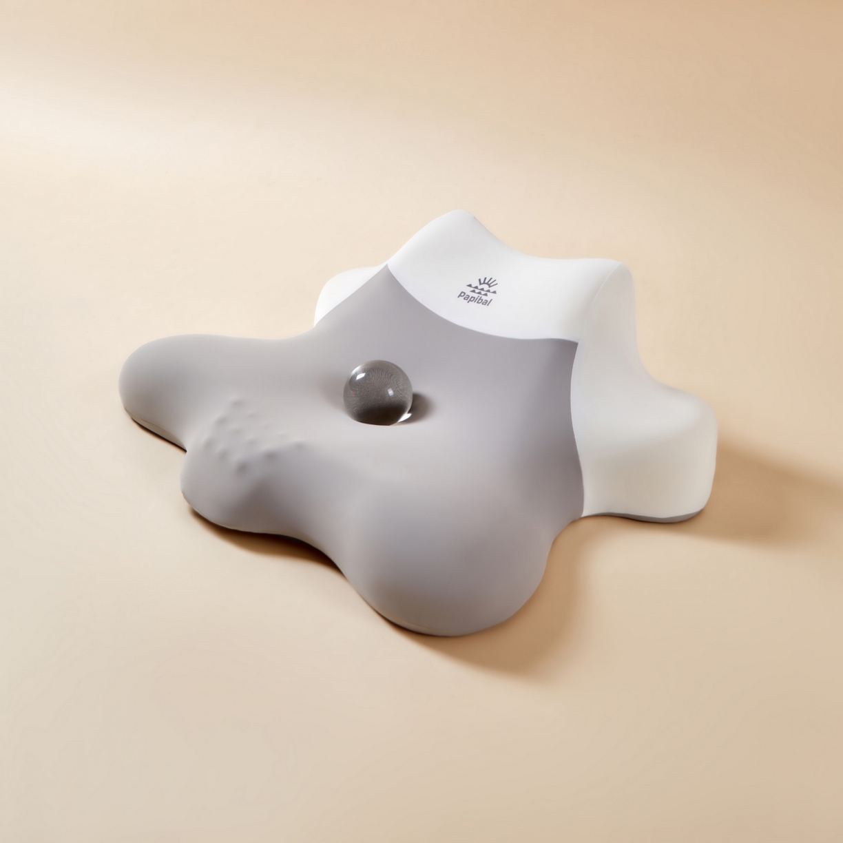 91家纺网 家纺一手货源 找家纺 芯链 2025新款多功能趴趴枕头枕芯 轻奢灰