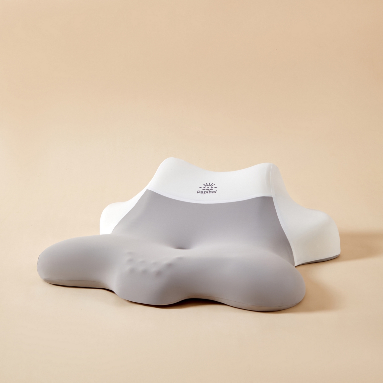 芯链 2025新款多功能趴趴枕头枕芯 轻奢灰