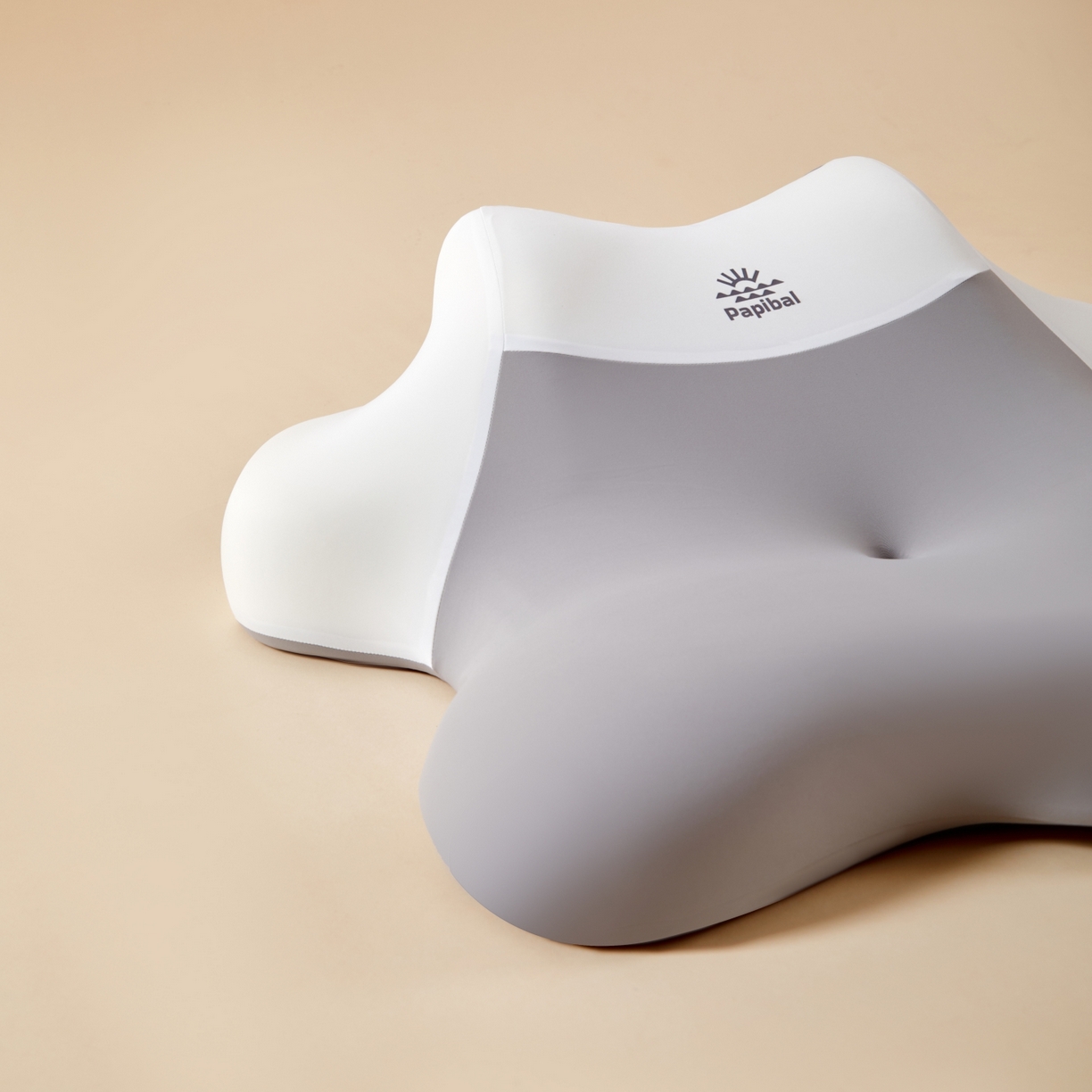 91家纺网 家纺一手货源 找家纺 芯链 2025新款多功能趴趴枕头枕芯 轻奢灰