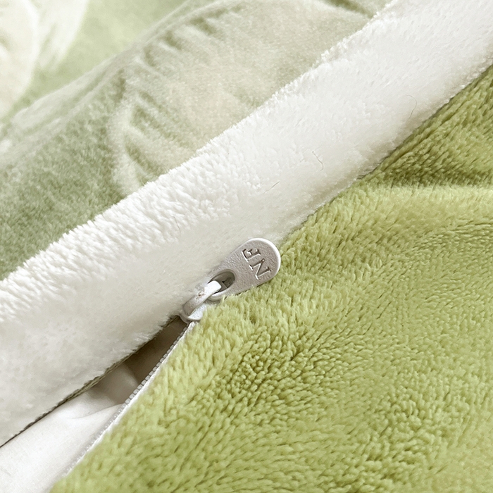 91家纺网 家纺一手货源 找家纺 诺梵 2025新款8斤立体雕花牛奶绒四件套_控价标准高于139，加大高于149 花漾-绿