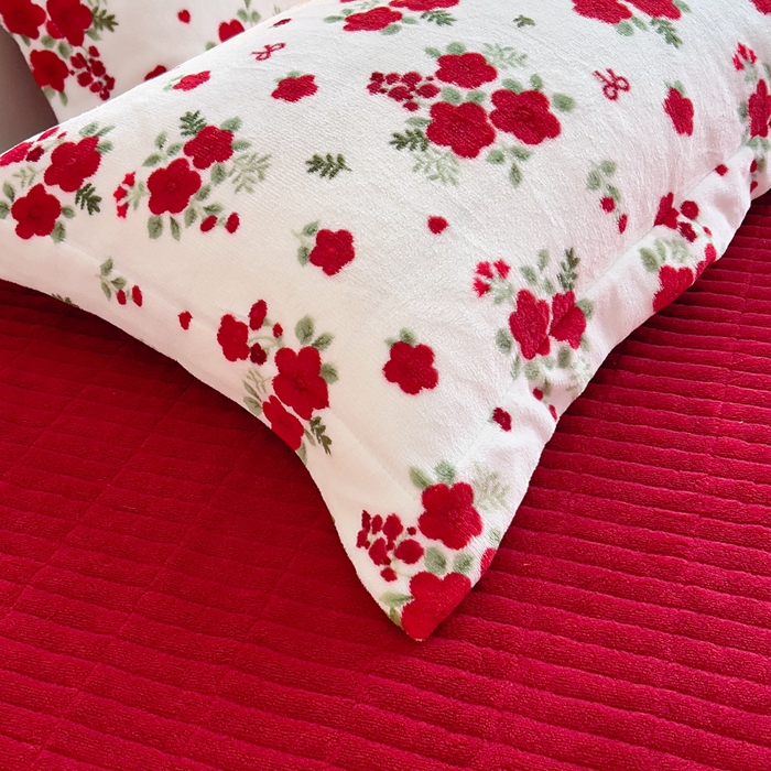 91家纺网 家纺一手货源 找家纺 （总）找底底家纺 2025新款加厚床盖款双面绒A类印花款牛奶绒四件套（日销50单客户，在优惠5元）