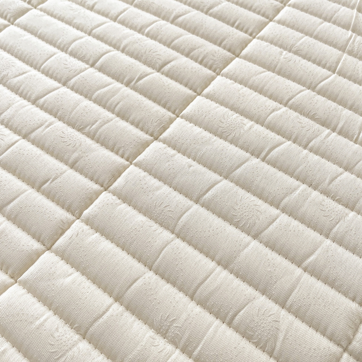 91家纺网 家纺一手货源 找家纺 摩妮卡 2025新款加厚保暖牛奶绒夹棉绣花床垫三件套 呆呆熊-蓝